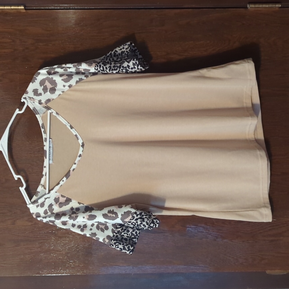 Animal print shirt